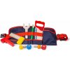 Bigjigs Toys drevené náradia na červenom opasku