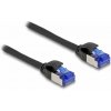 Delock 80227 RJ45 sieťové káble, prepojovacie káble CAT 6A S/FTP 1.00 m čierna 1 ks; 80227