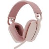 Logitech Zone Vibe 100 headset - ROSE