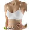 Gina Dámsky top s úzkymi ramienkami 07015P biela L/XL