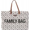 Childhome Cestovná taška Family Bag Canvas Leopard + záruka 3 roky zadarmo