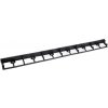 PROPER Palisáda ohrada trávnika 1m x 45mm čierna