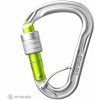 EDELRID HMS Strike Screw FG II karabína, strieborná