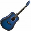 SX SD104KBUS Blue Sunburst Akustická gitara