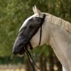 Busse Maska proti hmyzu Riding Plus jazdecká s ochranou nozdier čierna
