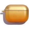 AppleKing obal s farebným prechodom a karabínou pre AirPods Pro - zlatý - možnosť vrátiť tovar ZADARMO do 30tich dní