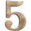 COBRA číslice 5cm Povrch: OFS - bronz česaný, Prevedenie: 5