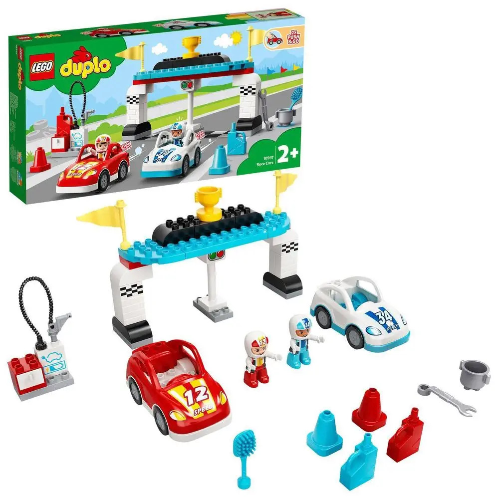 LEGO® DUPLO® 10947 Pretekárske autá od 24,9 € - Heureka.sk