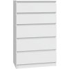 TOP E-SHOP Komoda MALWA M5 Biela