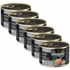 Super Rafi Cat Sterilised P&F Guinea fowl and Duck hearts 6 x 185 g