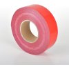 Odolná, ohybná podlahová páska s hladkým povrchom WT-5846 – PU, červená, 100 mm × 12,5 m