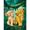 Fototapeta panel - PL0688 - Leví kráľ - Simba 206cm x 275cm - Vliesová fototapeta