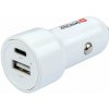 SKROSS USB A+C nabíjecí autoadaptér Dual Car Charger, 65W PD DC27C-PD65