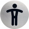 Durable Piktogram WC páni