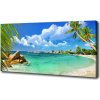 Foto obraz na plátne Seychely pláž 100x50 cm