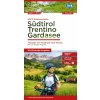 cyklomapa Südtirol, Trentino, Gardasee 1:150 t. voděodolná