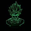 Beling 3D detská LED lampa, Goku, nočné svetlo pre deti, 16 farieb S173