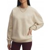 Under Armour Icon Fleece OS Crew W 1379475-305 hnedá