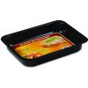 Plech na pečenie čierny 34 x 23 cm