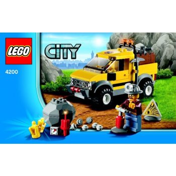 LEGO® City 4200 Banský terénny voz