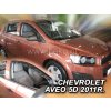 Deflektory na Chevrolet Aveo II hatchback, 4/5-dverová, r.v.: 2011 -