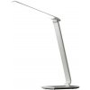 Solight LED stolná lampička stmievateľná, 12W, voľba teploty svetla, USB, biely lesk [WO37-W]