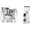 Rocket Espresso R NINE ONE + Eureka Atom W 75, white