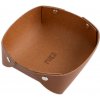 Miiko Design Odkladacia miska z pravej kože Rove, malá / hnedá
