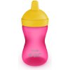 Philips Avent. 9m+. 300ml. ružový Hrnček s tvrdým náustkom