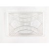 Makro Podnos imitácia skla /55/ 22x14cm