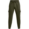 Pánske športové tepláky Under Armour ESSENTIAL FLC CARGO PANT zelené 1380376-390 - M