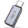 Tech-Protect UltraBoost audio adaptér Type-C na Lightning šedý (5906302372508)
