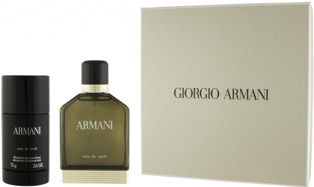 Giorgio Armani Eau de Nuit Man EDT 100 ml + deostick 75 ml darčeková sada