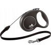 FLEXI Automatické vodítko pre psa Black Design M, 5 m, čierne