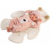 Llorens 63644 New Born – reálna bábika bábätko so zvukmi a mäkkým látkový telom – 36 cm 8426265636440