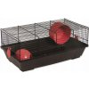 Small Animals Klietka pre m. hlodavce cierna cervena 50,5*28*21 cm