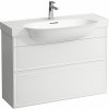 Laufen The New Classic skrinka 97.6x31.6x67.7 cm závesná kúpeľňová skrinka pod umývadlo biela H4060920851701