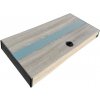 cF LED osvetlenie akvária Mini white hliníkový kryt 80x35cm, 1x17W - eloxovaný hliník