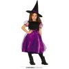 Fialová čarodejnica - detská - věk 7 - 9 roků - 125 - 135 cm