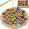Kruzzel Montessori hra drevená Lovenie Rybičiek 22410