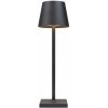 Verk 12314 Dotyková LED lampa, 1500mAh batéria, 3W čierna