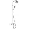 Sprchový systém Hansgrohe Vernis Blend na stenu s termostatickou batériou chróm 26079000