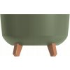 Kvetináč plast zelený Prosperplast 28,5 cm x 28,5 x 17,7 cm
