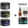 AKCIA: Gummy Wax TRIO WAX + krém na vlasy (podľa vlastného výberu) + kolínska, 50 ml + vzorka gélu, 10 ml