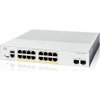 Cisco Catalyst switch C1300-16P-2G (16xGbE, 2xSFP, 16xPoE+, 120W, fanless)