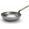 de Buyer 5717.28 Mineral B Bois Wok 28 cm