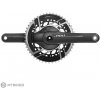 SRAM Red E1 DUB kľuky s wattmetrom, 2x12, 48/35T 160 mm