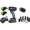 Sada akumulátorových rázových Rázový uťahovák Kraft&Dele KD3408 21V