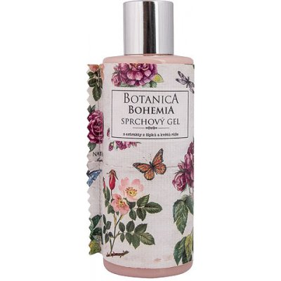 Bohemia Gifts & Cosmetics Botanica Šípek a ruže sprchový gél 200 ml