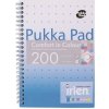 Špirálový zošit, A5, linajkový, 100 listov, PUKKA PAD 